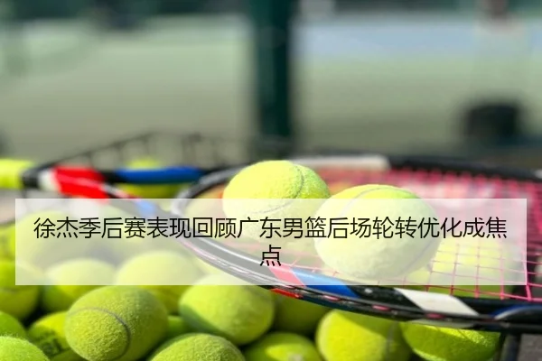 徐杰季后赛表现回顾广东男篮后场轮转优化成焦点